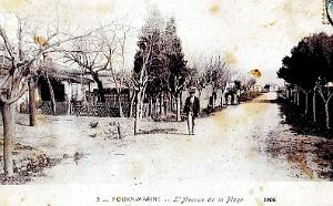FOUKA-MARINE - AVENUE DE LA PLAGE - 1906